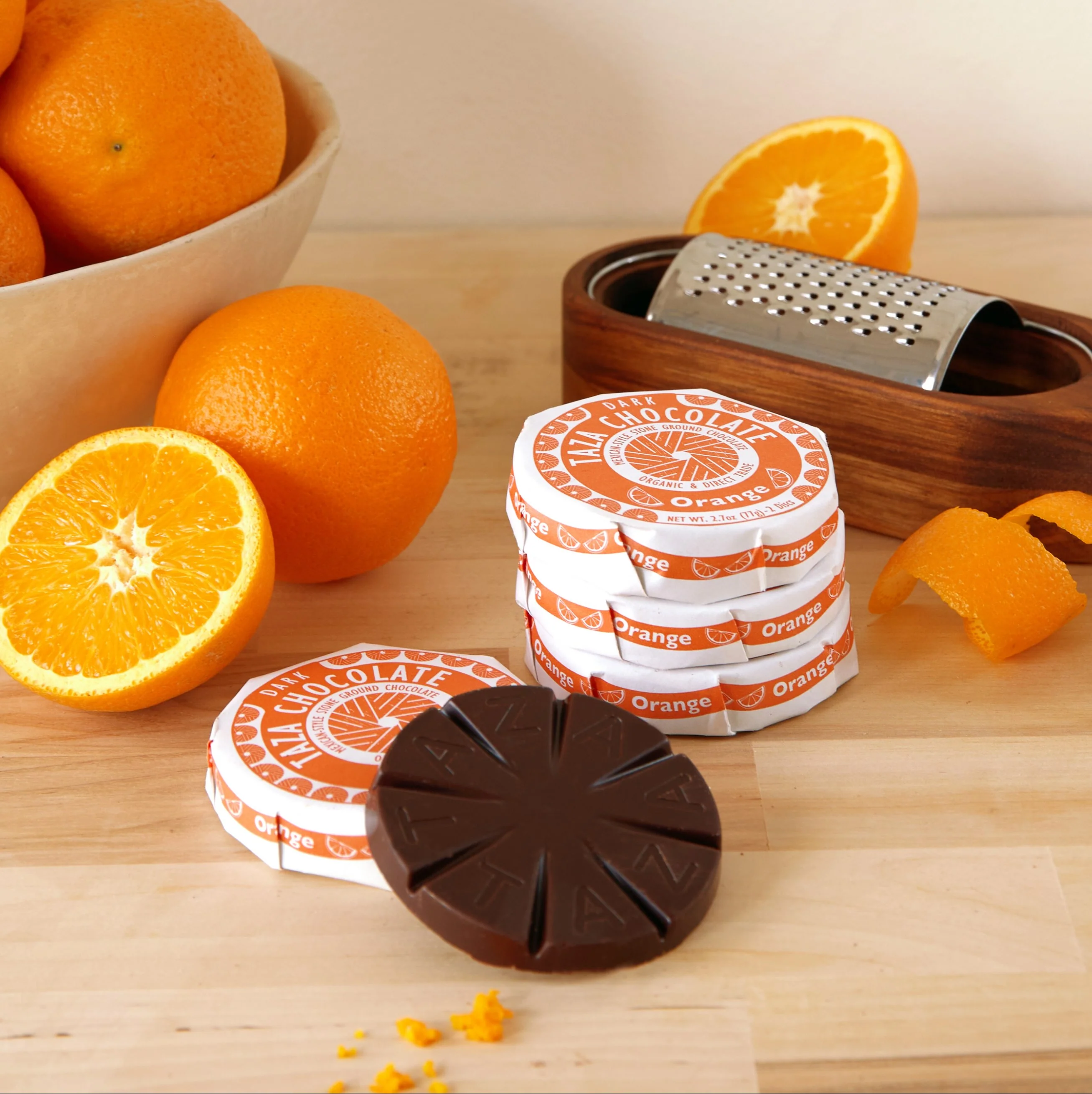 Orange Chocolate Disc - Image 2